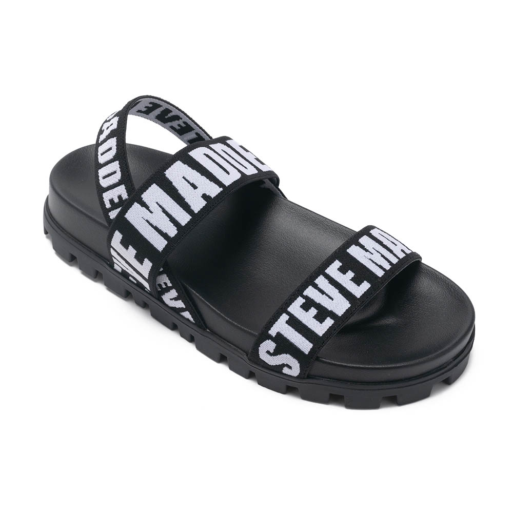 STEVE MADDEN-SWAGGY 彈性帶平底涼鞋-杏粉色 歷史價格詳細信息