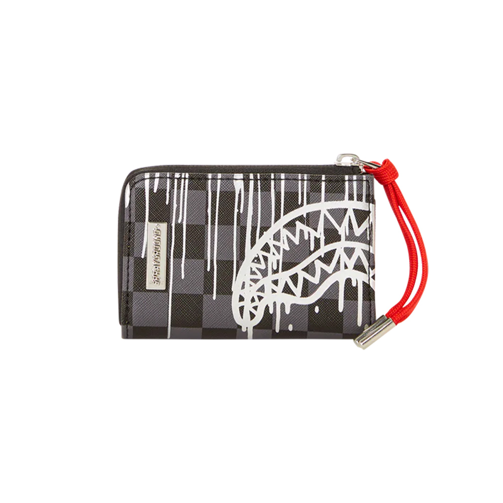 【SPRAYGROUND】FUTURE TRAVELER CARGO 未來感鯊魚絎縫斜掛腰包(白色) 歷史價格詳細信息