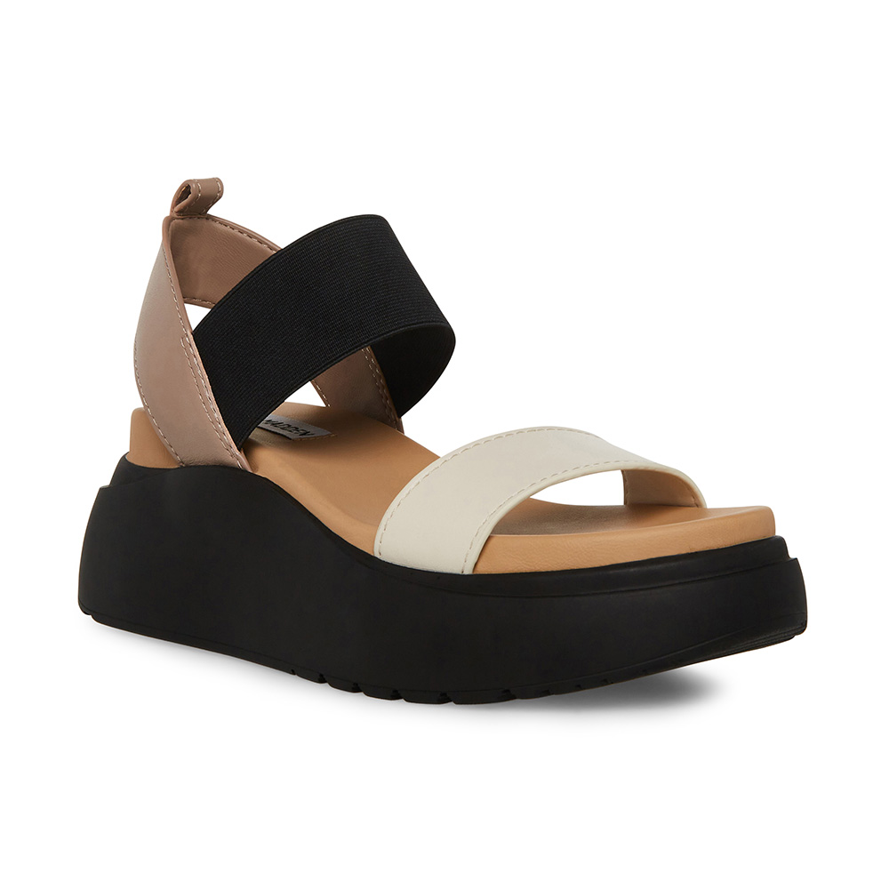 【STEVE MADDEN】拼接半透明氣墊休閒老爹鞋(果凍杏) 歷史價格詳細信息