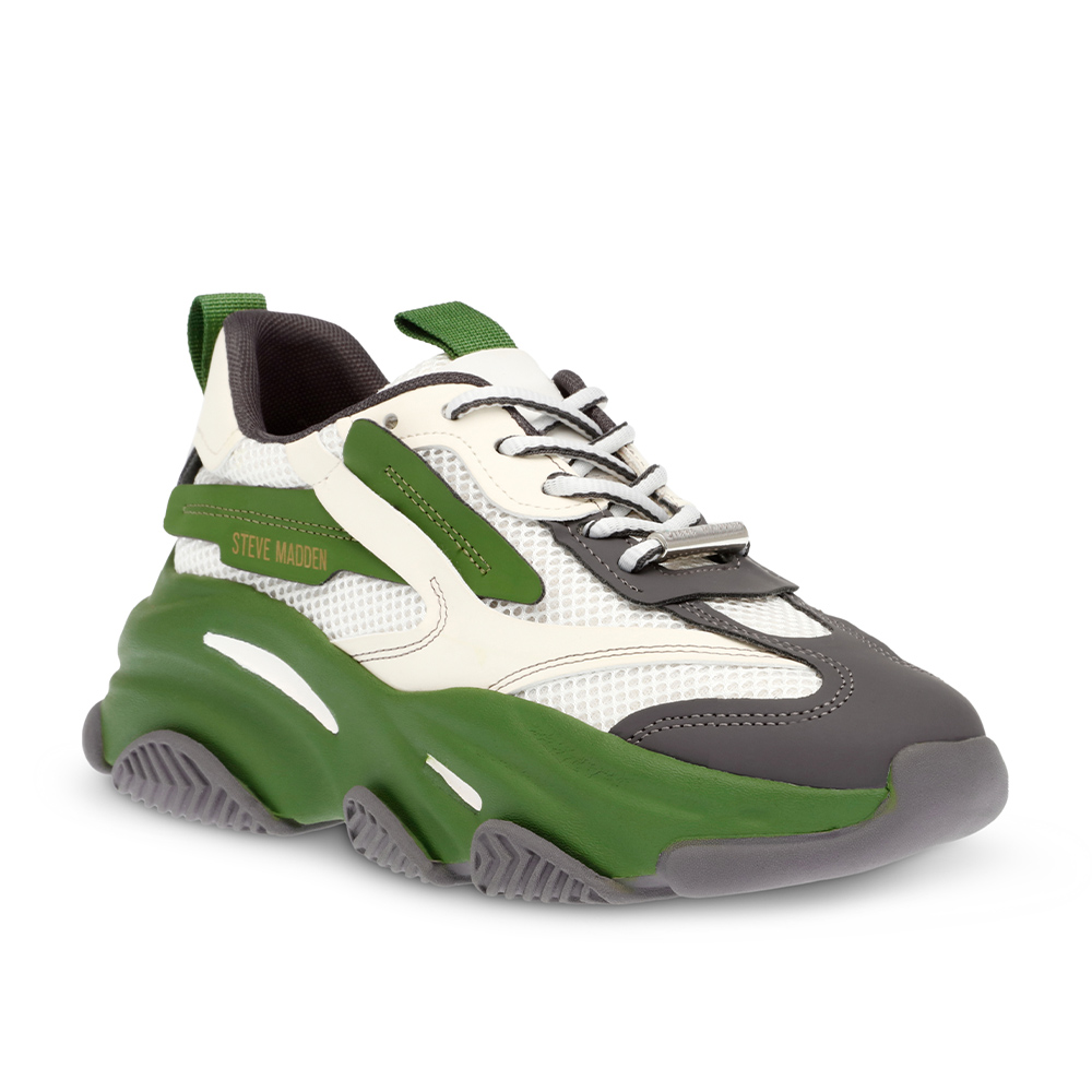 【STEVE MADDEN】POSSESSION 潮流綁帶運動休閒老爹鞋(多色任選均一價) 歷史價格詳細信息