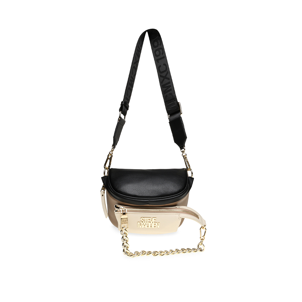 Steve Madden 金鍊皮質斜背肩背腰包 BMAMBAS 側背 斜背包 2色【SM_71010】 歷史價格詳細信息