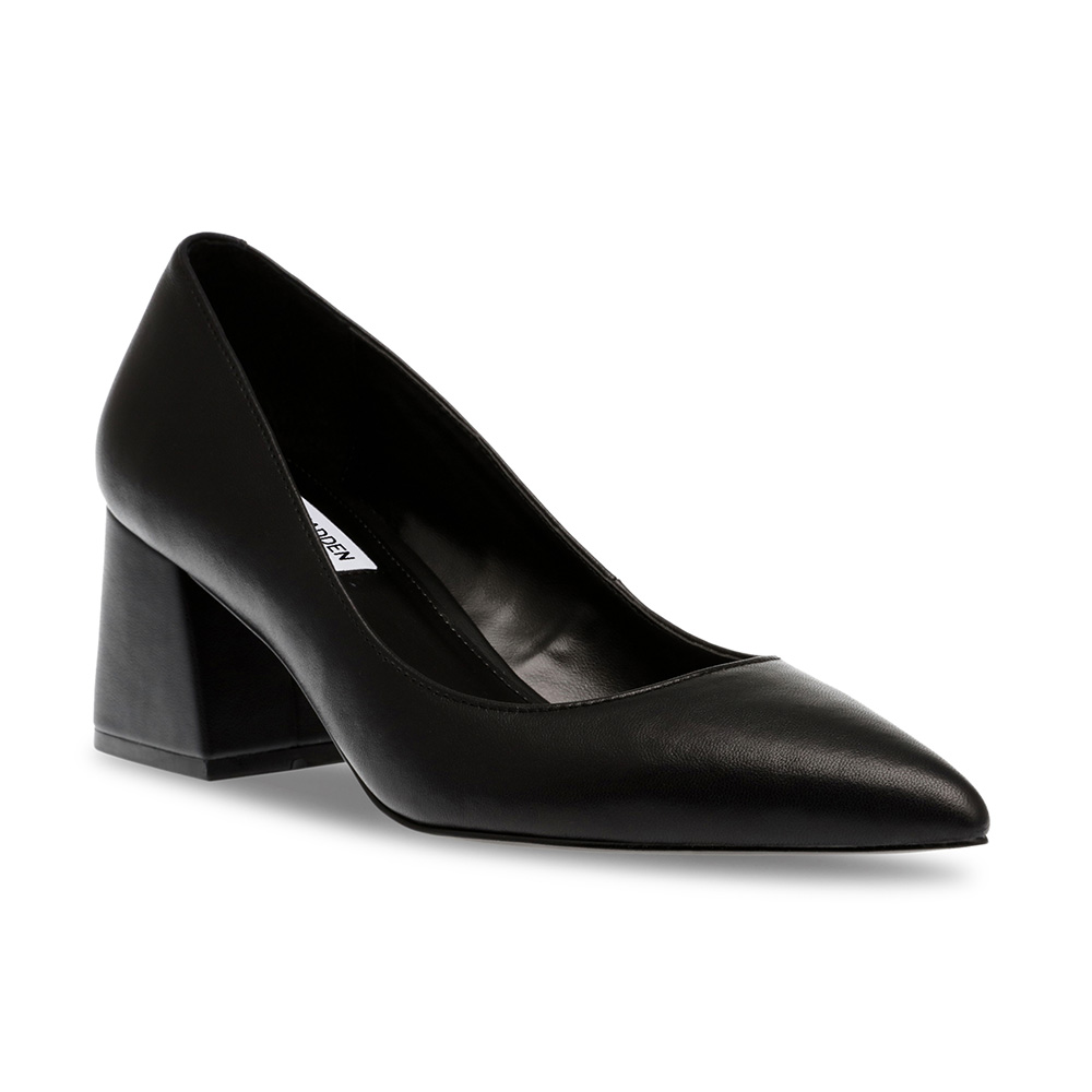 【STEVE MADDEN】BAYLEIGH 尖頭粗跟高跟鞋(杏色) 歷史價格詳細信息