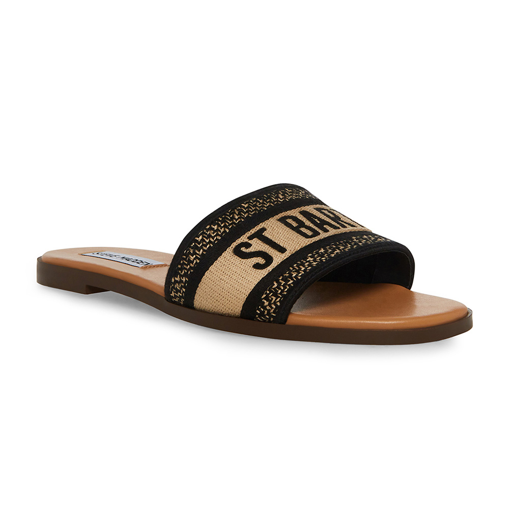 【STEVE MADDEN】KNOX 刺繡平底休閒拖鞋(深藍) 歷史價格詳細信息