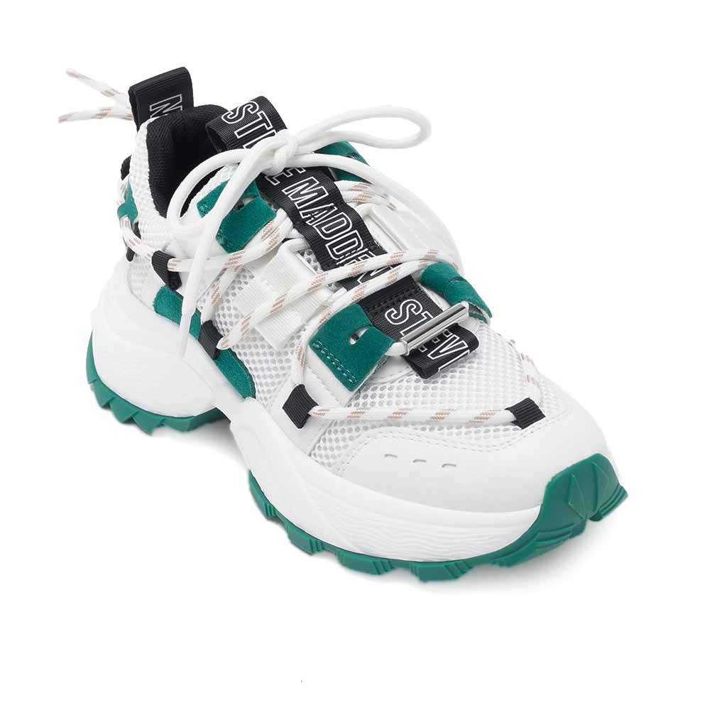 【STEVE MADDEN】拼接半透明氣墊休閒老爹鞋(果凍杏) 歷史價格詳細信息