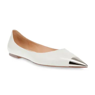 【STEVE MADDEN】MERYL 素面尖頭平底鞋(米白色) 歷史價格詳細信息
