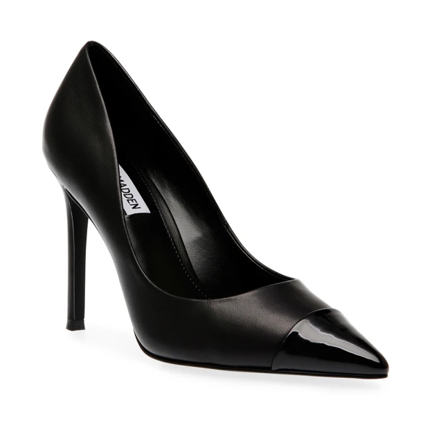 【STEVE MADDEN】EVELYN 素面尖頭細跟高跟鞋(白色) 歷史價格詳細信息