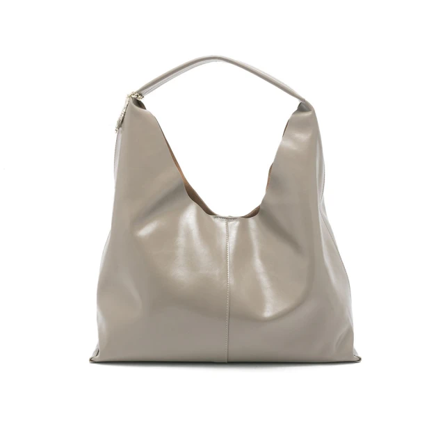 軟皮托特包羊皮紋軟皮托特包新款韓版時尚大容量托特包休閒側揹包--麥包包 歷史價格詳細信息