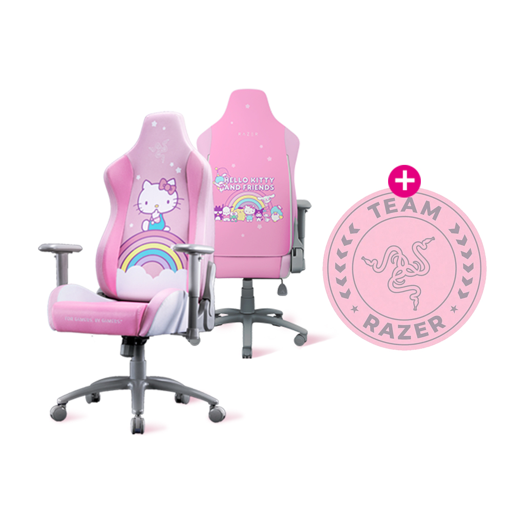 Razer 雷蛇  Iskur X Hello Kitty聯名款 人體工學設計電競椅 歷史價格詳細信息
