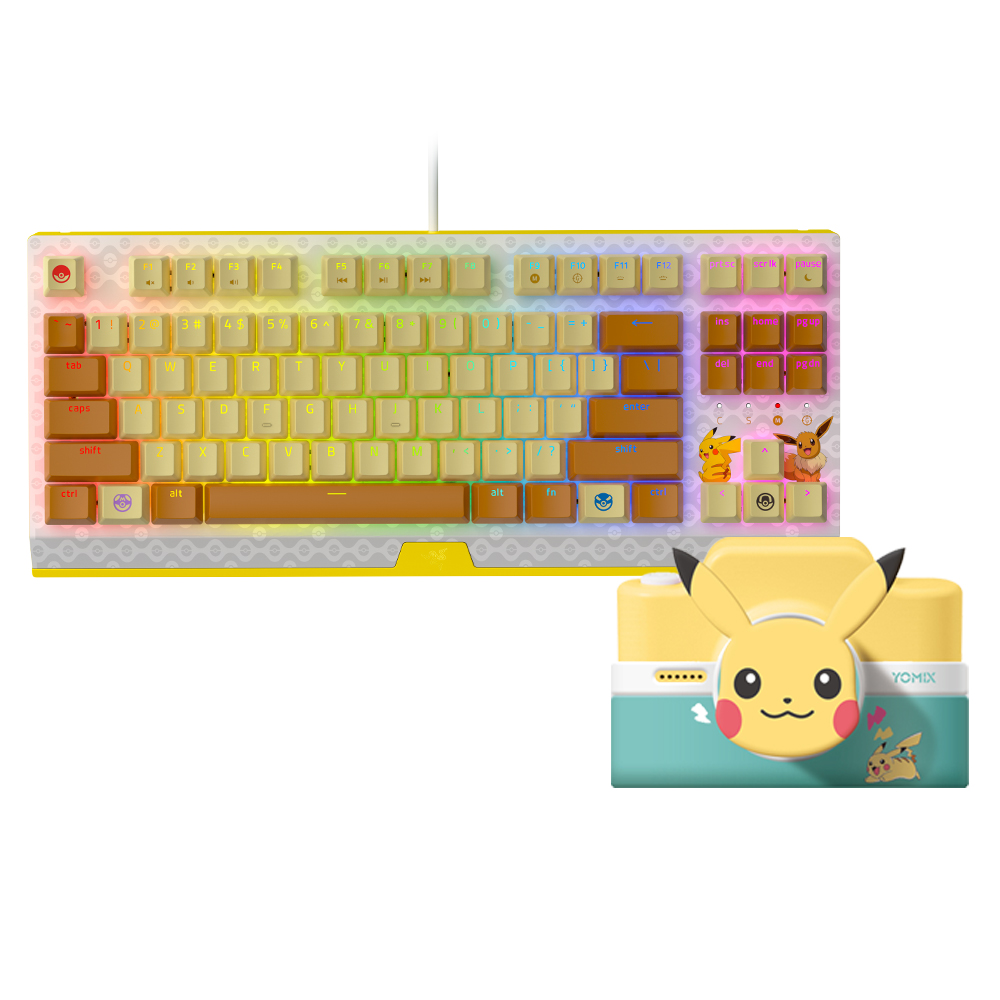 RAZER 雷蛇 BlackWidow V3 TKL Pokemon Edition 黑寡婦蜘蛛幻彩版 電競鍵盤 歷史價格詳細信息