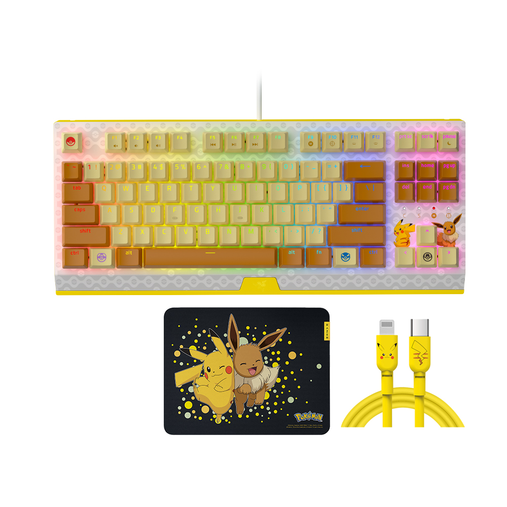 RaZER 皮卡丘限定款 滑鼠+滑鼠墊套裝 歷史價格詳細信息