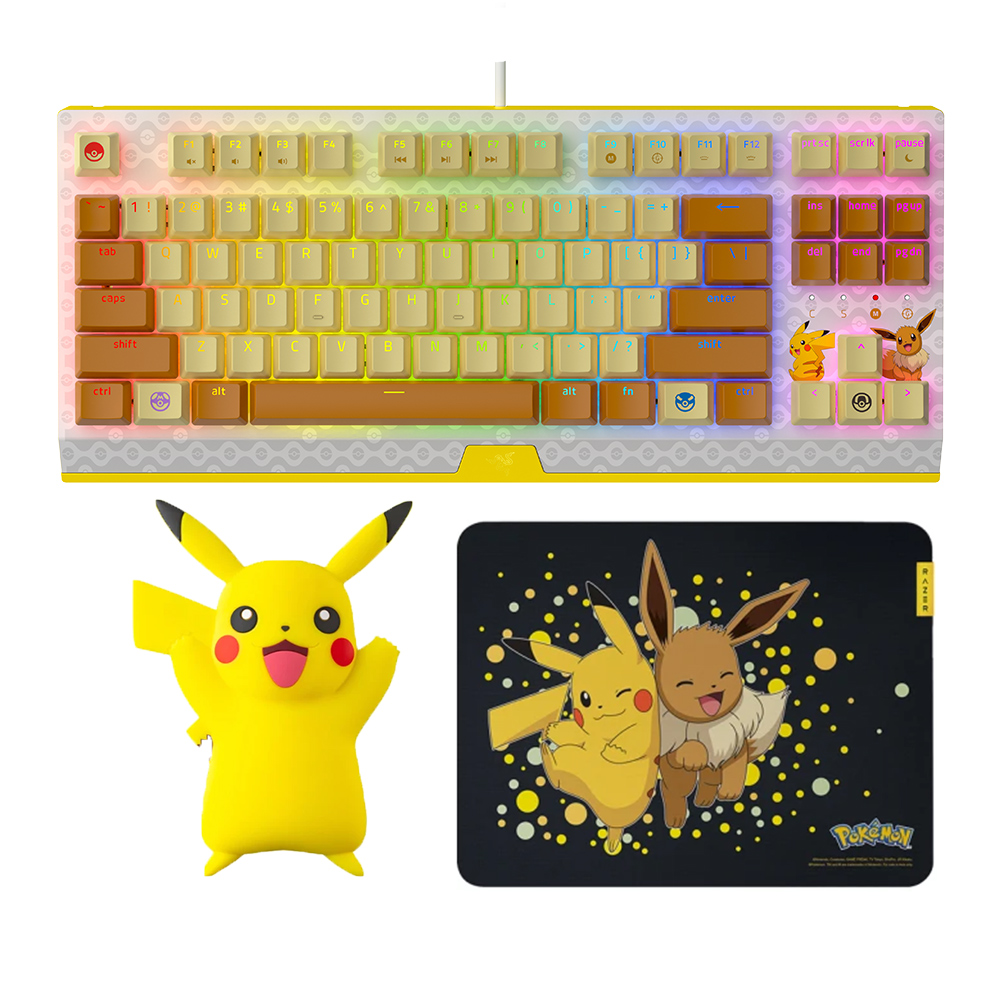 RaZER 皮卡丘限定款 滑鼠+滑鼠墊套裝 歷史價格詳細信息