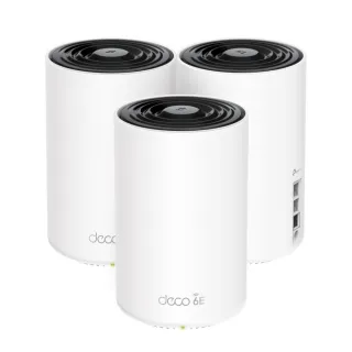 【TP-Link】三入組-Deco XE75 Pro WiFi 6E AXE5400 2.5Gbps三頻真Mesh 無線網路網狀路由器(分享器) 價格比較,價格查詢,歷史價格詳細信息