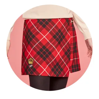 【SCOTTISH HOUSE】格紋布 狗狗貼布繡 長袖上衣洋裝-黑/粉橘【OUTLET】(AN1276) 歷史價格詳細信息