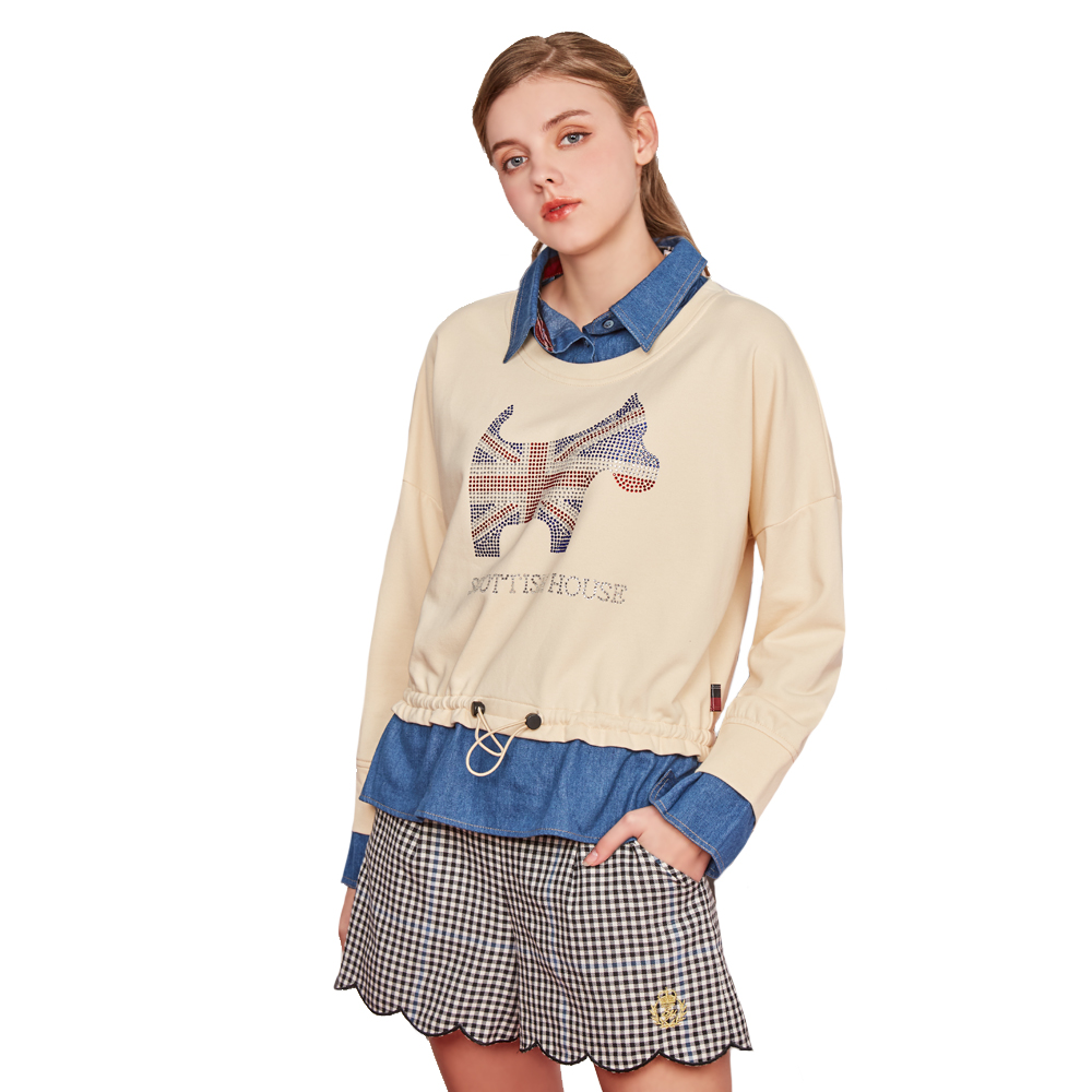 【SCOTTISH HOUSE】假翻領 蝴蝶結 長袖上衣-黑/淺綠/粉橘【OUTLET】(AN1478) 歷史價格詳細信息