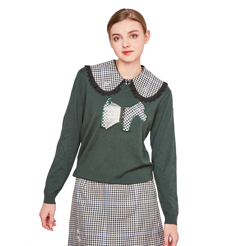 【SCOTTISH HOUSE】領圍條紋綁帶挖肩短袖-黑/粉【OUTLET】(SE1403) 歷史價格詳細信息