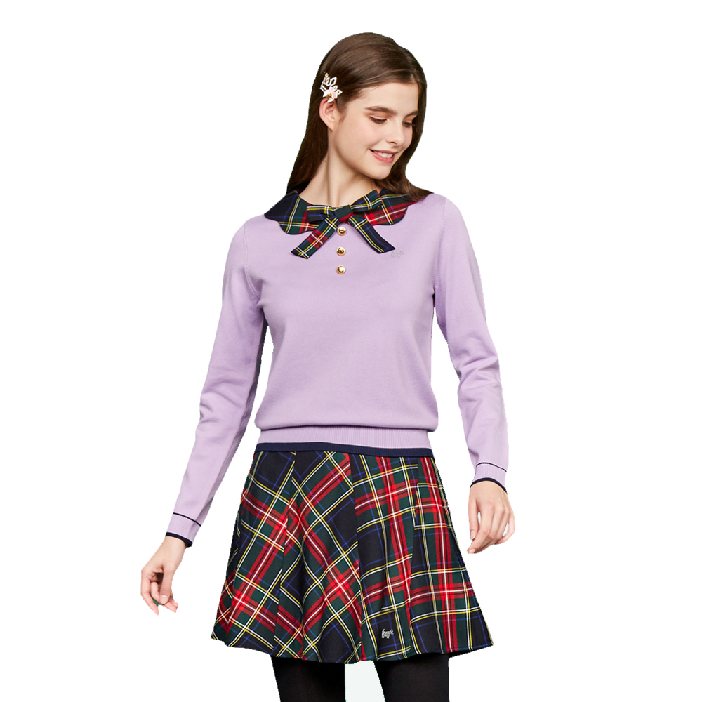 【SCOTTISH HOUSE】格子出芽 素面 長寬褲-黑/卡其【OUTLET】(AN2255) 歷史價格詳細信息