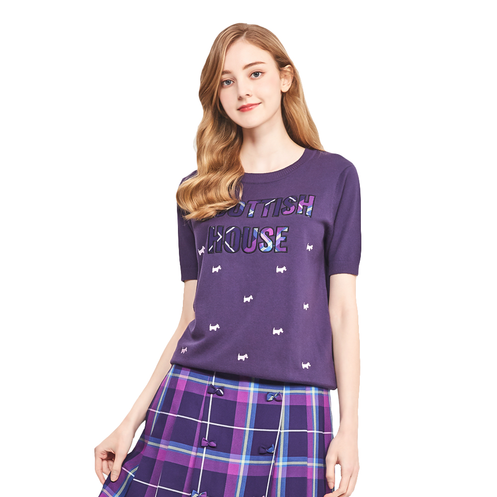 scottish house 藍/紫不規則接紗蛋糕短裙 歷史價格詳細信息