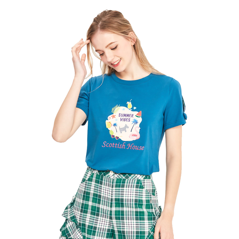 【SCOTTISH HOUSE】海洋刺繡 波浪牛仔長裙 CGT12305 歷史價格詳細信息