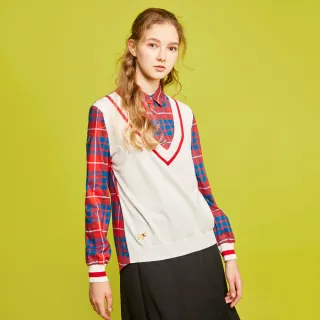 【SCOTTISH HOUSE】假翻領 蝴蝶結 長袖上衣-黑/淺綠/粉橘【OUTLET】(AN1478) 歷史價格詳細信息