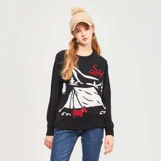 【SCOTTISH HOUSE】圓領荷葉短袖印花棉T【OUTLET】(SE1286) 歷史價格詳細信息