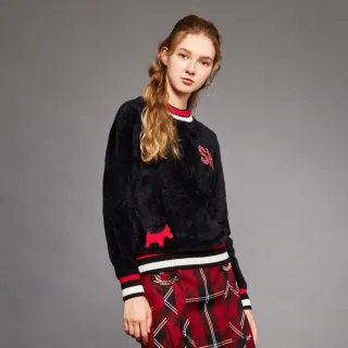 【SCOTTISH HOUSE】絨紗繡組織 蝴蝶結 長袖上衣-深藍/紫【OUTLET】(AN1481) 歷史價格詳細信息