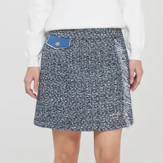 【SCOTTISH HOUSE】小排釦 斜裙片 後腰鬆緊 素面 及膝褲【OUTLET】(SE2256) 歷史價格詳細信息