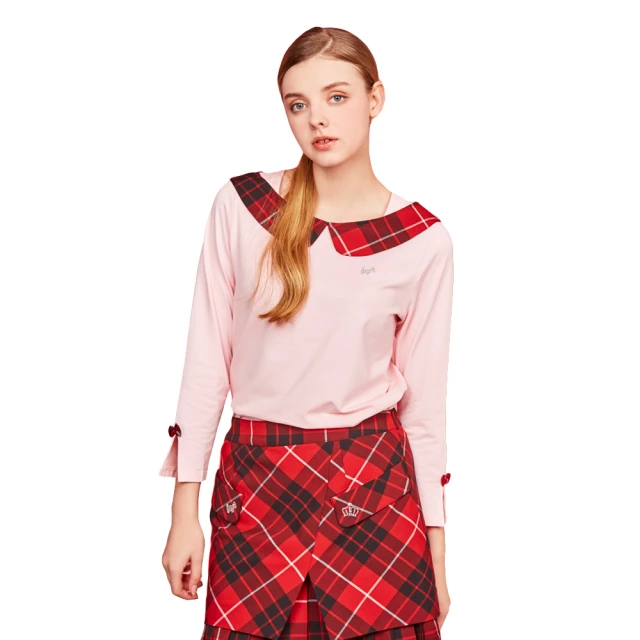 Scottish House 粉格紋短裙 L號 全新 可議價-名流旗艦 歷史價格詳細信息