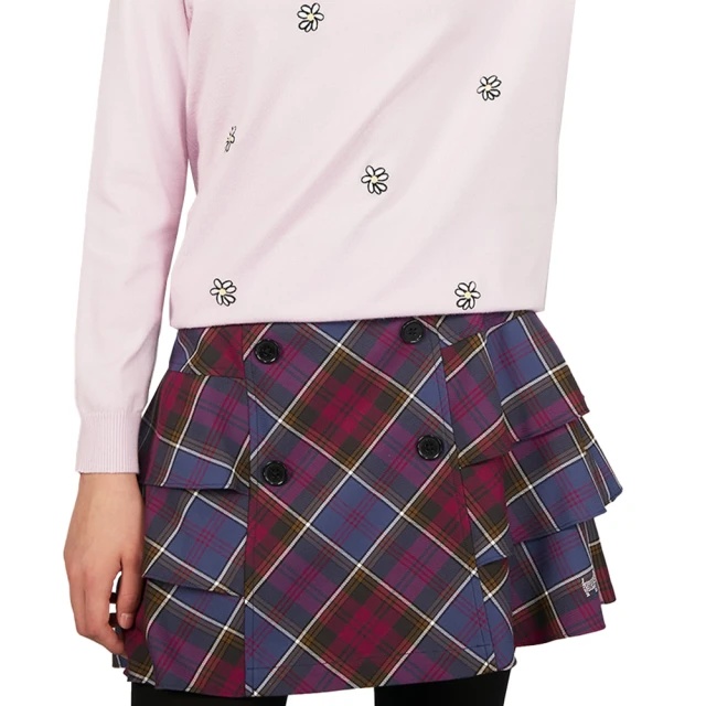 【SCOTTISH HOUSE】雙層花瓣領 滿版刺繡 長袖上衣-粉紅/深綠【OUTLET】(AN1456) 歷史價格詳細信息