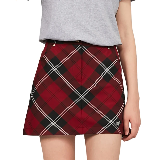 【SCOTTISH HOUSE】紅黑格 甜美Aline格紋褲裙CHUB2202 歷史價格詳細信息