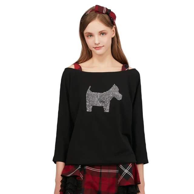 SCOTTISH HOUSE 狗狗黑色蛋糕裙 黑色短裙 歷史價格詳細信息