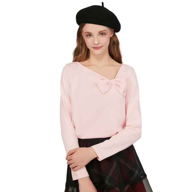 【SCOTTISH HOUSE】甜美花瓣領長袖上衣-淺紫/灰(AQ1291) 歷史價格詳細信息