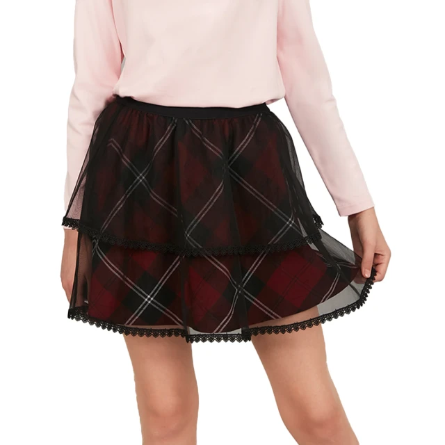 【SCOTTISH HOUSE】紅黑格 甜美Aline格紋褲裙CHUB2202 歷史價格詳細信息