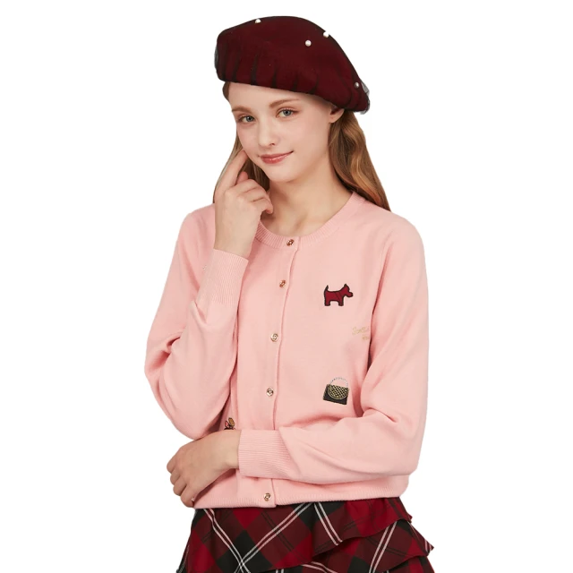 【SCOTTISH HOUSE】刺繡燙鑽開襟長袖針織【OUTLET】(AM1406) 歷史價格詳細信息