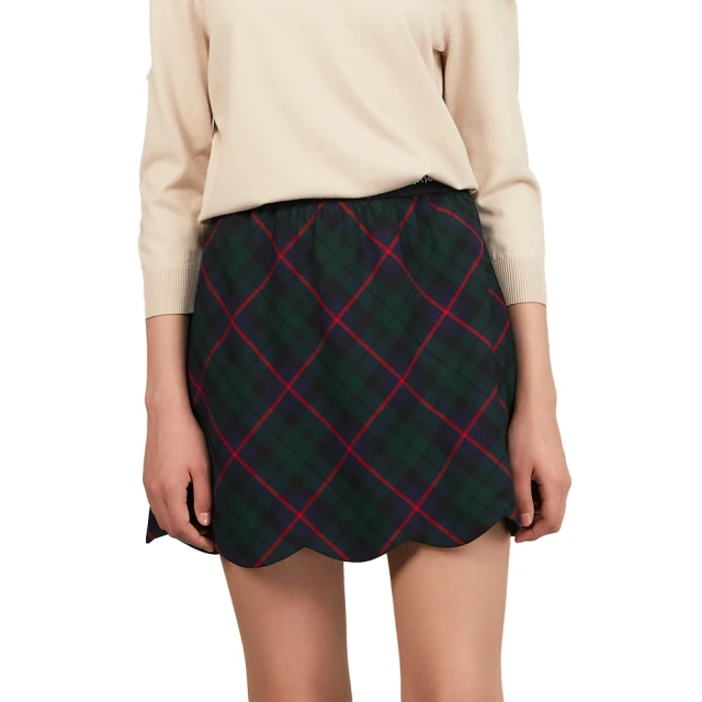 【SCOTTISH HOUSE】卡其格 烏干紗格紋裙CHUB2115 歷史價格詳細信息