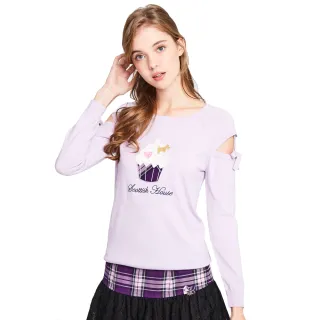 【SCOTTISH HOUSE】刺繡燙鑽開襟長袖針織【OUTLET】(AM1406) 歷史價格詳細信息