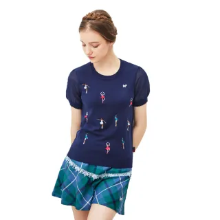 【SCOTTISH HOUSE】雪紡袖 雙面穿 方領 短袖上衣-紅/淺藍【OUTLET】(AN1419) 歷史價格詳細信息
