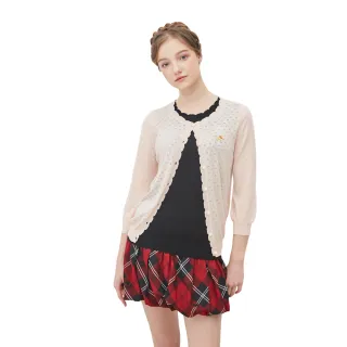 【SCOTTISH HOUSE】兩穿 露肩 短袖上衣-黑/米白【OUTLET】(SE1405) 歷史價格詳細信息
