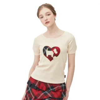 【SCOTTISH HOUSE】格狗 鋼琴刺繡 長版長袖上衣-丈青/粉【OUTLET】(AN1433) 歷史價格詳細信息