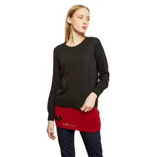 【SCOTTISH HOUSE】兩穿 露肩 短袖上衣-黑/米白【OUTLET】(SE1405) 歷史價格詳細信息