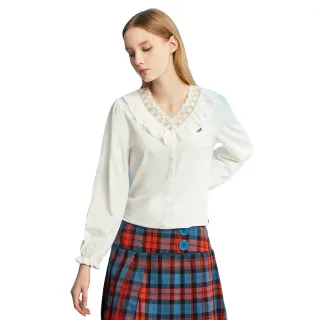 【SCOTTISH HOUSE】假翻領 蝴蝶結 長袖上衣-黑/淺綠/粉橘【OUTLET】(AN1478) 歷史價格詳細信息