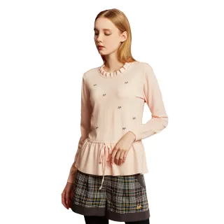 【SCOTTISH HOUSE】滿鑽赫本頭像圓領長袖T【OUTLET】(AM1249) 歷史價格詳細信息