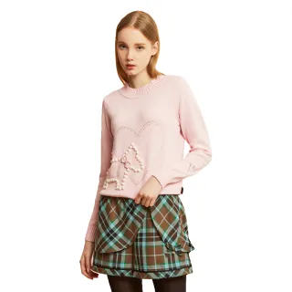 【SCOTTISH HOUSE】愛心鑽狗V領接格五分袖棉T【OUTLET】(AM1276) 歷史價格詳細信息