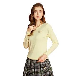 【SCOTTISH HOUSE】領圍條紋綁帶挖肩短袖-黑/粉【OUTLET】(SE1403) 歷史價格詳細信息