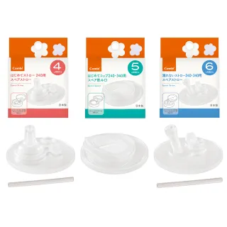 【Combi】LakuMug 樂可杯 配件｜內吸管｜3入組 歷史價格詳細信息