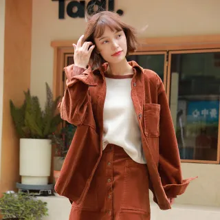 Gap 女裝 燈芯絨純棉寬鬆圓領長袖襯衫 704247-海軍藍 歷史價格詳細信息