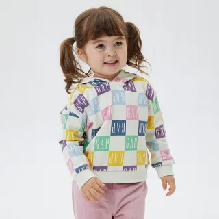 Gap 幼童裝 冰淇淋 碳素軟磨 法式圈織系列 Logo柔軟休閒束口褲 男女同款 838307-藍色 歷史價格詳細信息