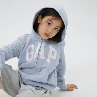 Gap 女幼童 冰淇淋 碳素軟磨 法式圈織系列 Logo柔軟休閒褲 837234-淡紫色 歷史價格詳細信息