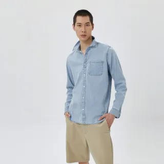 Gap 男童裝 翻領長袖襯衫-藍白條紋(730008) 歷史價格詳細信息