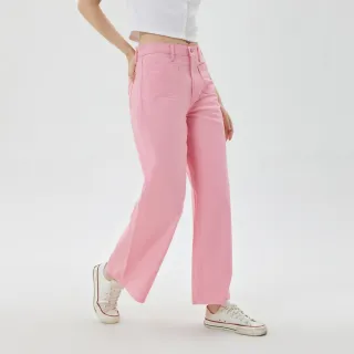 Gap 女裝 金標牛仔系列 時尚高腰牛仔寬褲 601784-櫻花粉 歷史價格詳細信息