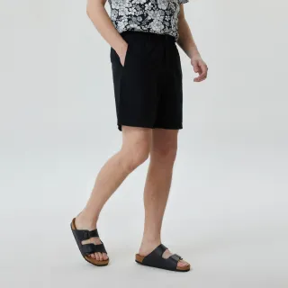 短褲 透氣亞麻材質 鬆緊腰圍休閒短褲 現貨＋預購 【TJGCZT17248】 歷史價格詳細信息